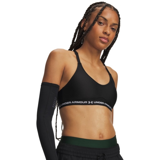 Obrazek dla: UNDER ARMOUR Damski biustonosz treningowy Under Armour Crossback Low Strappy  czarny Czarny