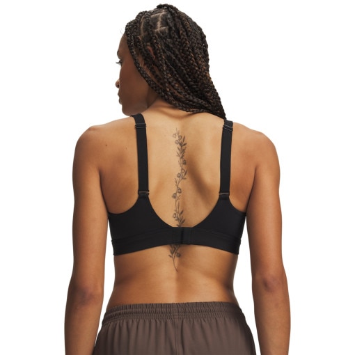 Damski biustonosz treningowy Under Armour UA Effortless High - czarny