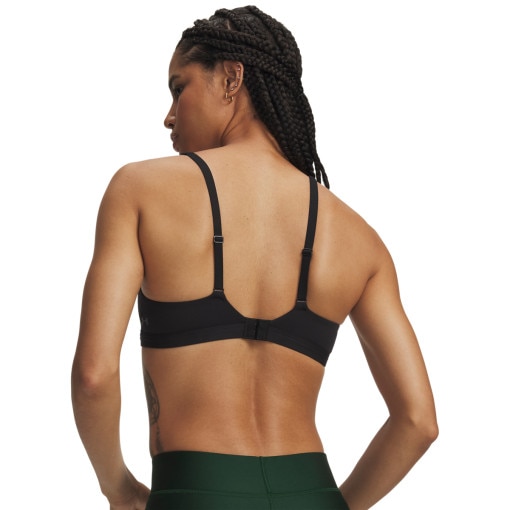 Damski biustonosz treningowy z niskim wsparciem Under Armour UA Motion Low Bra - czarny