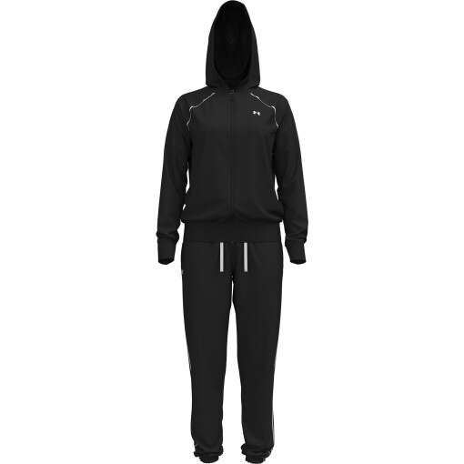 UNDER ARMOUR Damski dres komplet treningowy Under Armour UA Rival Tricot Tracksuit HD  czarny Czarny