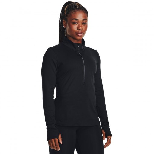 UNDER ARMOUR Damski longsleeve do biegania Under Armour UA Launch Pro Half Zip  czarny Czarny