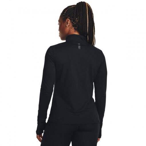 Damski longsleeve do biegania Under Armour UA Launch Pro Half Zip - czarny
