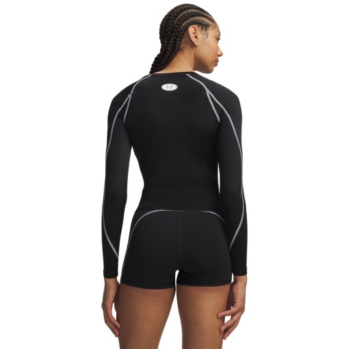 Damski longsleeve treningowy Under Armour HeatGear Elite LS - czarny
