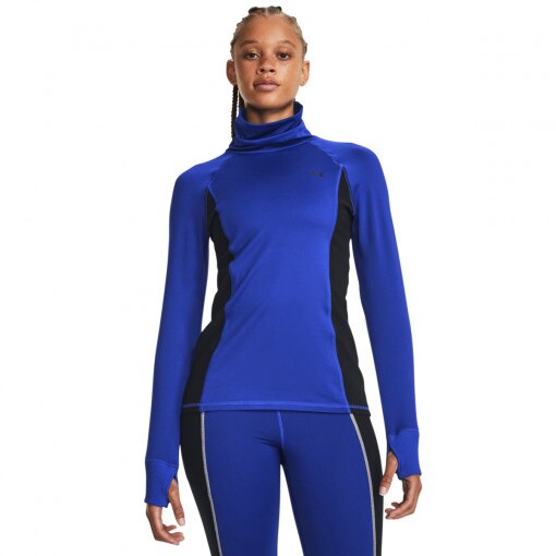UNDER ARMOUR Damski longsleeve treningowy Under Armour UA Train CW Funnel Neck  niebieski Niebieski