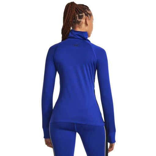 Damski longsleeve treningowy Under Armour UA Train CW Funnel Neck - niebieski