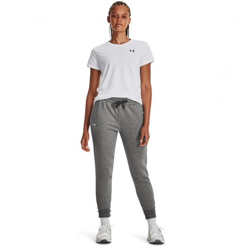Damski t-shirt z nadrukiem Under Armour UA W Sportstyle LC SS - biały