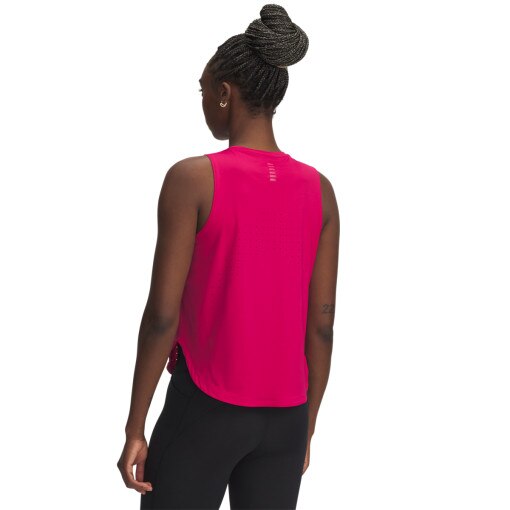 Damski top do biegania Under Armour UA Launch Elite Tank - różowy