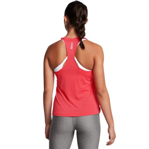 Damski top do biegania Under Armour UA Streaker Singlet - czerwony