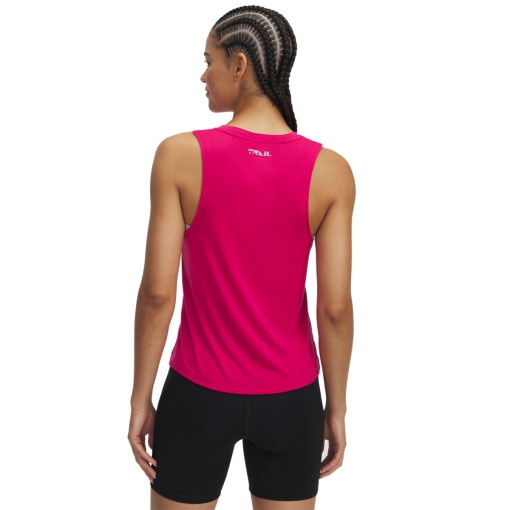 Damski top do biegania Under Armour UA Trail Run Tank - różowy