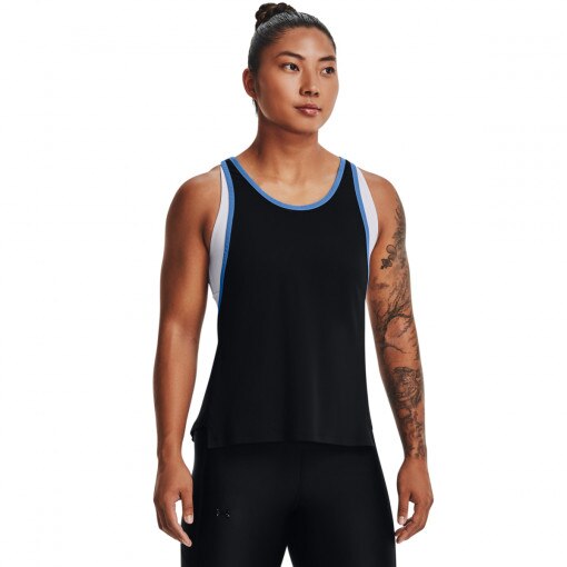 Obrazek dla: UNDER ARMOUR Damski top treningowy UNDER ARMOUR 2 in 1 Knockout Tank SP  czarny Czarny