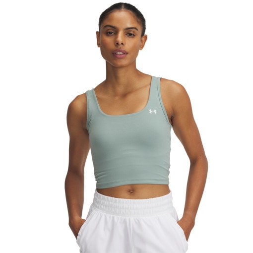 UNDER ARMOUR Damski top treningowy Under Armour Motion Tank Emea  zielony  Zielony