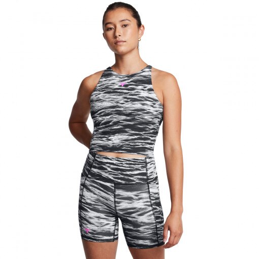 UNDER ARMOUR Damski top treningowy Under Armour Project Rock Lets Go Btb Top Pt  czarny Multikolor