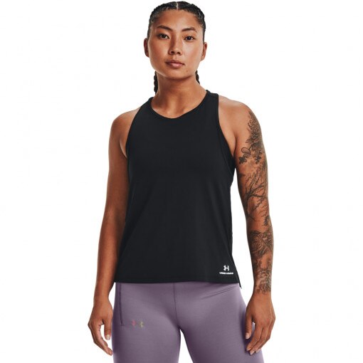UNDER ARMOUR Damski top treningowy UNDER ARMOUR Rush Energy Tank  czarny Czarny