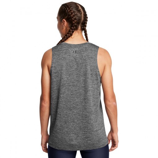 Damski top treningowy Under Armour Tech Tank Twist - szary 