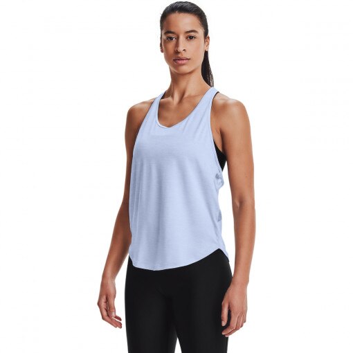 UNDER ARMOUR Damski top treningowy UNDER ARMOUR UA Tech Vent Tank  niebieski Jasny niebieski