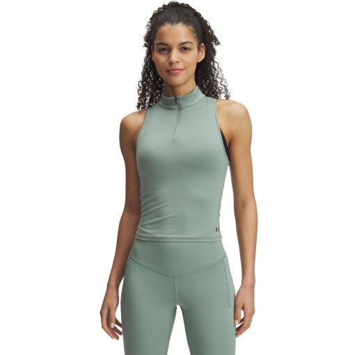 UNDER ARMOUR Damski top treningowy Under Armour Vanish Elite Vent Tank  zielony Zielony