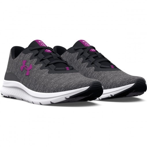 Damskie buty do biegania Under Armour UA W Charged Impulse 3 Knit - szare