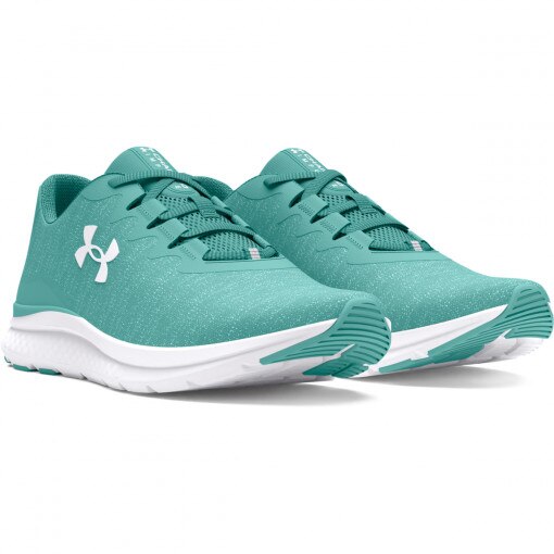 Damskie buty do biegania Under Armour UA W Charged Impulse 3 Knit - turkusowe