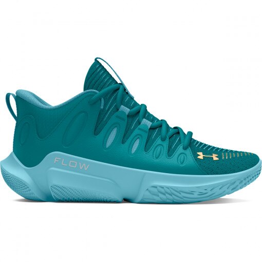 UNDER ARMOUR Damskie buty do koszykówki Under Armour UA Flow Breakthru 4 turkusowe Turkusowy