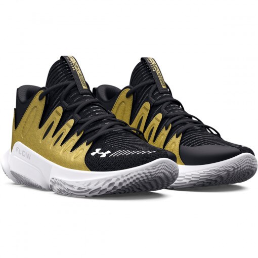 Buty do koszykówki uniseks Under Armour UA Flow Breakthru 4 - złote