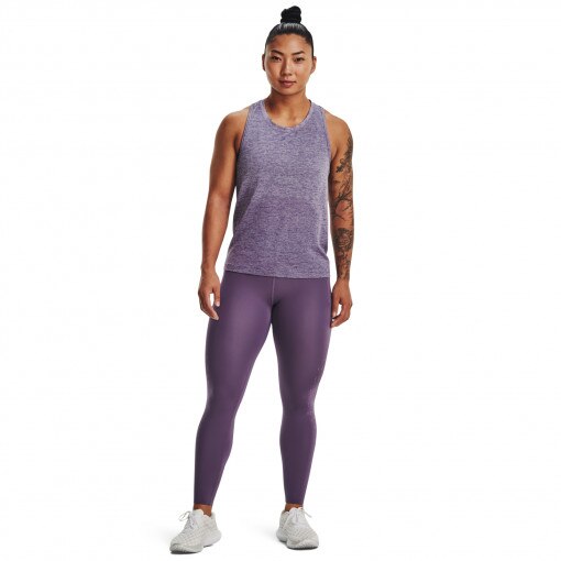 Damskie legginsy do biegania under Armour FlyFast Elite Ankle Tight - fioletowe