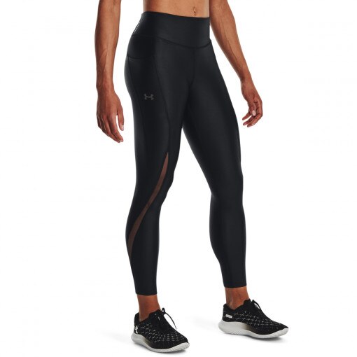 Damskie legginsy do biegania Under Armour FlyFast Elite IsoChill Ankle Tight - czarne