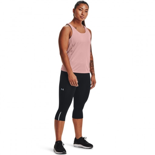 UNDER ARMOUR Damskie legginsy do biegania Under Armour UA Launch Capris  czarne Czarny