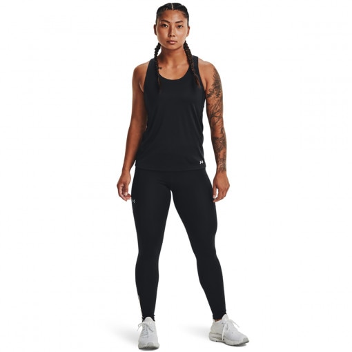UNDER ARMOUR Damskie legginsy do biegania Under Armour UA Launch Tights  czarne Czarny