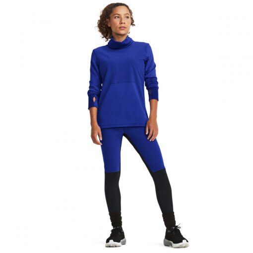 UNDER ARMOUR Damskie legginsy do biegania Under Armour UA Qualifier Cold Tight  niebieskie Niebieski
