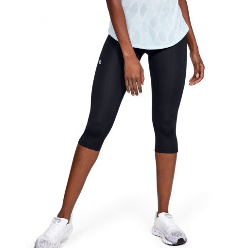 Damskie legginsy do biegania UNDER ARMOUR W UA Fly Fast Speed Capri - czarne