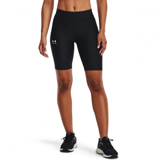 Damskie legginsy krótkie treningowe Under Armour UA HG Authentics Long Sts - czarne 