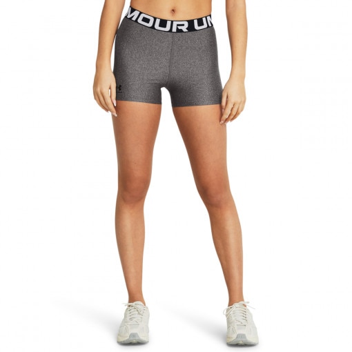 Damskie legginsy krótkie treningowe Under Armour UA HG Shorty - szare 