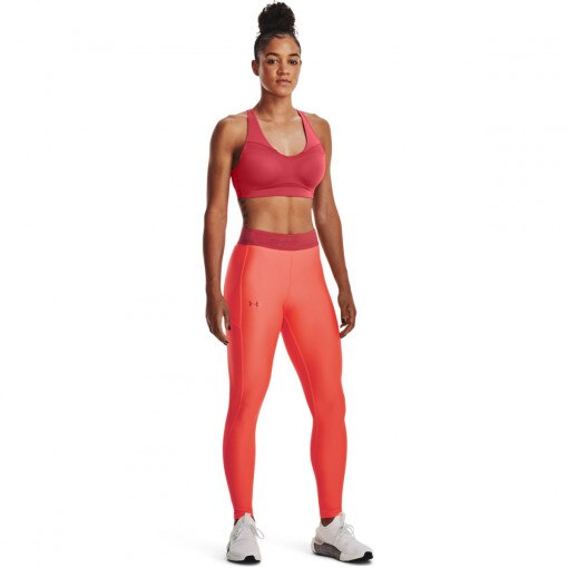  UNDER ARMOUR Damskie legginsy treningowe Under Armour Branded WB Leg  pomarańczowe Pomarańczowy