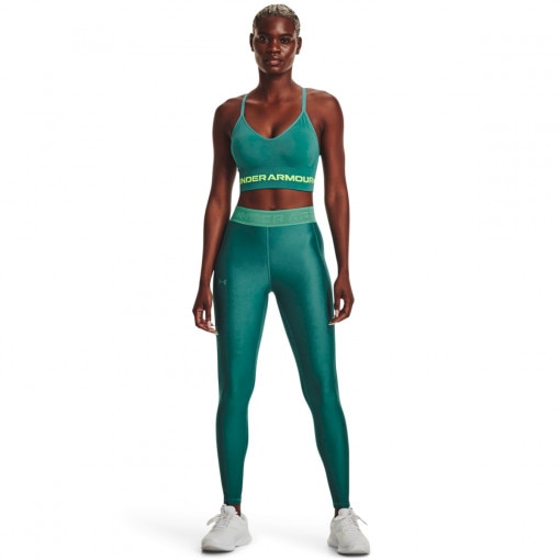 UNDER ARMOUR Damskie legginsy treningowe Under Armour Branded WB Leg  zielone Zielony