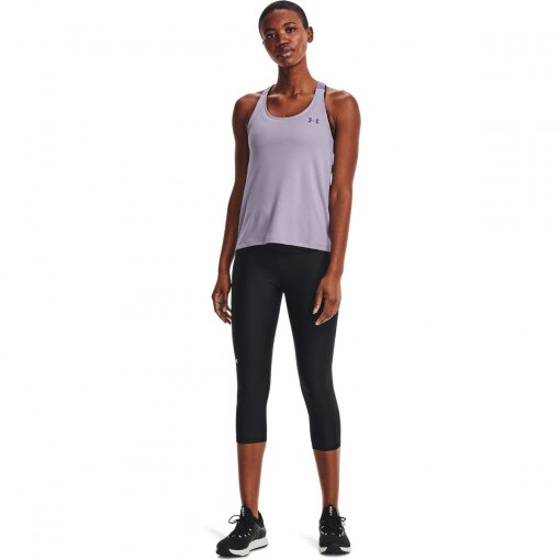 UNDER ARMOUR Damskie legginsy treningowe Under Armour Tech Hi Capri  czarne Głęboka czerń
