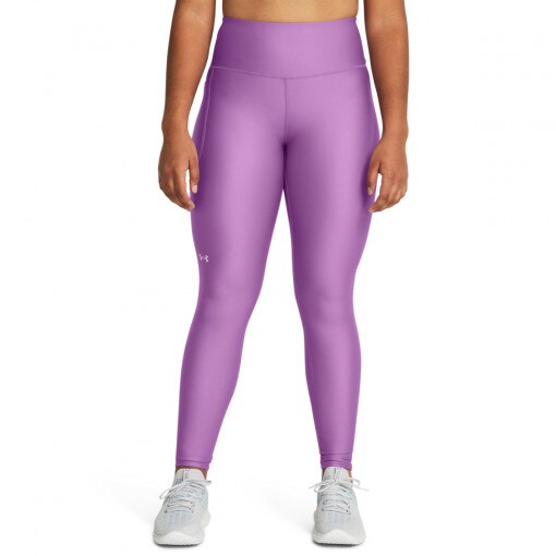 Damskie legginsy treningowe Under Armour Tech HiRise Legging - fioletowe