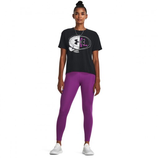 UNDER ARMOUR Damskie legginsy treningowe Under Armour Meridian Ankle Leg  fioletowe Fioletowy