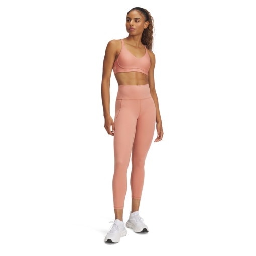 UNDER ARMOUR Damskie legginsy treningowe Under Armour Meridian Ankle Leg  różowe  Różowy