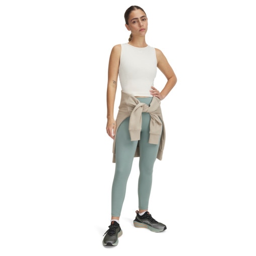 UNDER ARMOUR Damskie legginsy treningowe Under Armour Meridian Ankle Leg  zielone Zielony