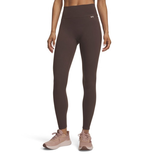 Damskie legginsy treningowe Under Armour Motion 7/8 Legging - brązowe