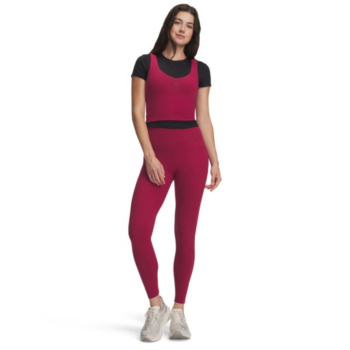 Obrazek dla: UNDER ARMOUR Damskie legginsy treningowe Under Armour Motion 7/8 Legging  czerwone Czerwony