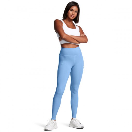 UNDER ARMOUR Damskie legginsy treningowe Under Armour Motion Legging Emea  niebieskie Niebieski