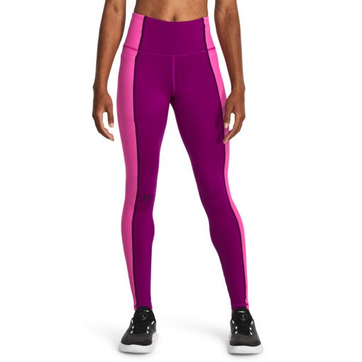 Damskie legginsy treningowe Under Armour Train CW Leg Novelty - fuksja