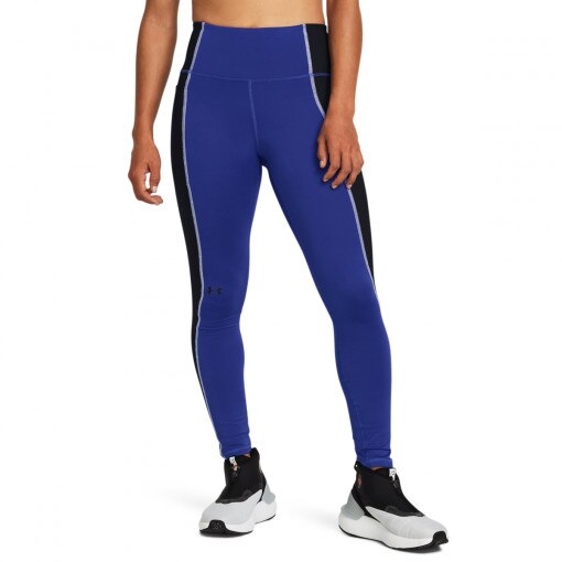 Damskie legginsy treningowe Under Armour Train CW Leg Novelty - niebieskie 