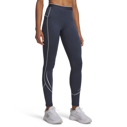 Damskie legginsy treningowe Under Armour UA ColdGear Elite Legging - denim