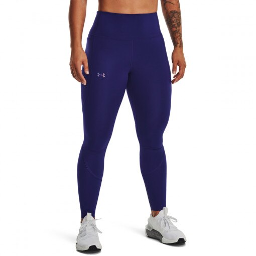 Damskie legginsy treningowe Under Armour UA SF Rush Ank Leg Perf - granatowe