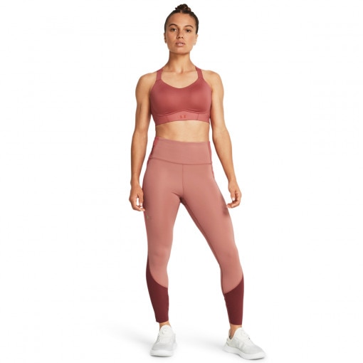 UNDER ARMOUR Damskie legginsy treningowe Under Armour UA SF Rush Ankle Leg  różowe Różowy