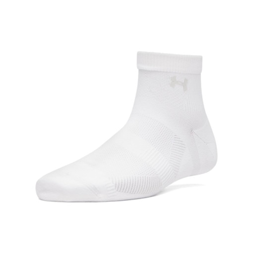 Damskie skarpety treningowe (3-pack) Under Armour Women's Vanish 3pk Qtr - białe