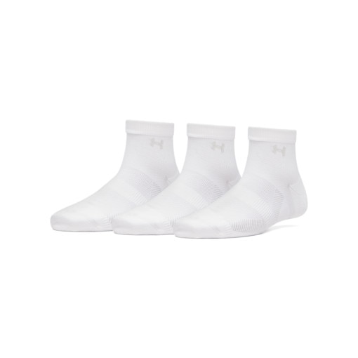 Obrazek dla: UNDER ARMOUR Damskie skarpety treningowe (3pack) Under Armour Women's Vanish 3pk Qtr  białe Biały
