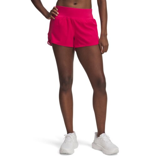 Damskie spodenki do biegania Under Armour UA Launch Pro 3'' Shorts - różowe